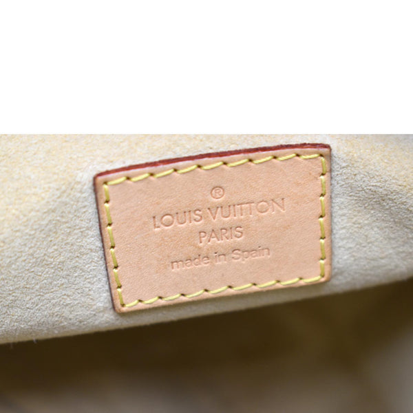 LOUIS VUITTON Artsy MM Damier Azur Hobo Bag White