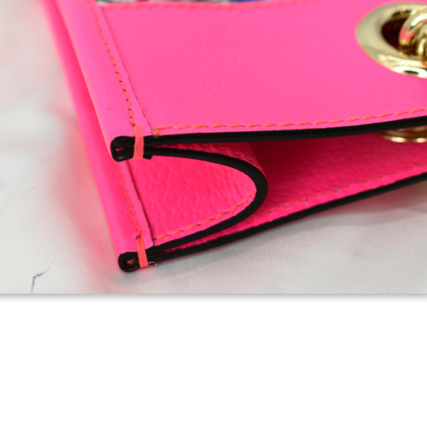 GUCCI Floral Rajah Large Canvas Leather Tote Bag Multicolor 537219