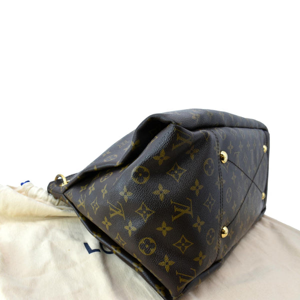 LOUIS VUITTON Artsy MM Monogram Canvas Hobo Bag Brown