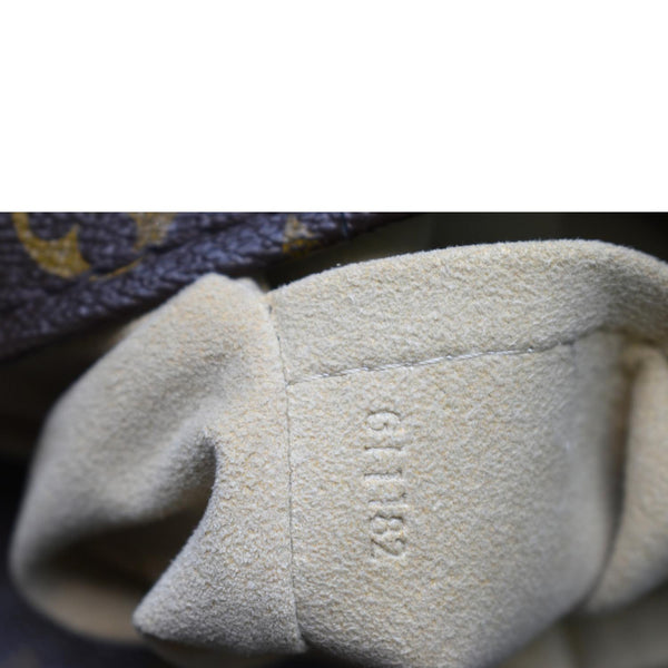 LOUIS VUITTON Artsy MM Monogram Canvas Hobo Bag Brown