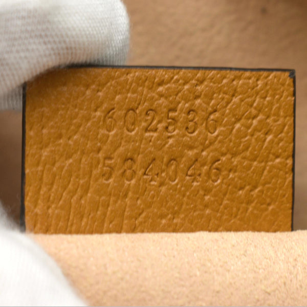 GUCCI x Disney Mickey Mouse GG Supreme Coated Canvas Crossbody Bag Brown 602536