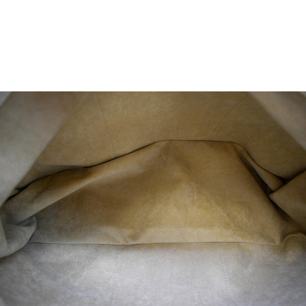 LOUIS VUITTON Artsy MM Damier Azur Hobo Bag White