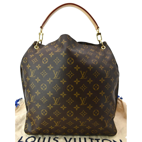 LOUIS VUITTON Metis Hobo Monogram Canvas Shoulder Bag Brown