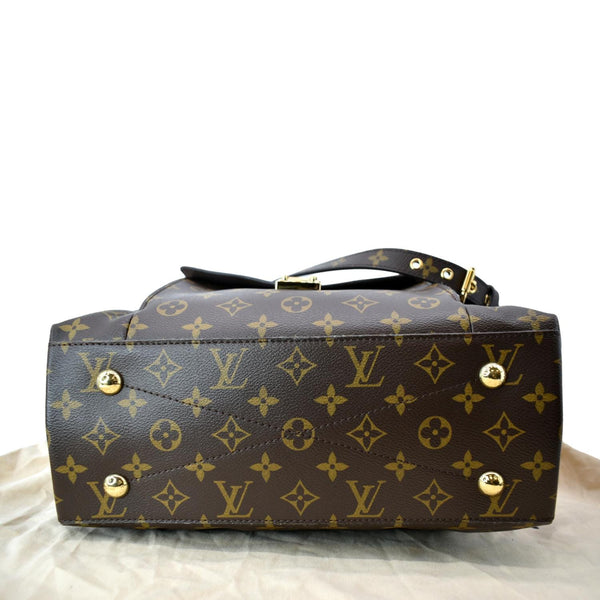 LOUIS VUITTON Metis Hobo Monogram Canvas Shoulder Bag Brown