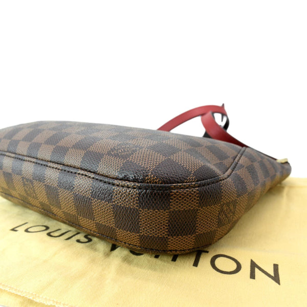 LOUIS VUITTON South Bank Besace Damier Ebene Crossbody Bag Brown