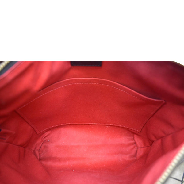 LOUIS VUITTON South Bank Besace Damier Ebene Crossbody Bag Brown