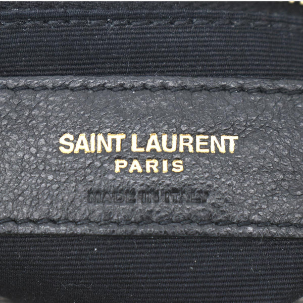 YVES SAINT LAURENT Tribeca Medium Leather Shoulder Bag White