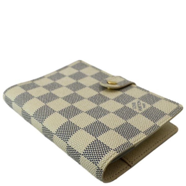 LOUIS VUITTON Agenda PM Damier Azur Planner Cover White