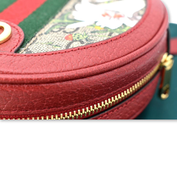 GUCCI Ophidia GG Floral Mini Supreme Backpack Bag Red 598661