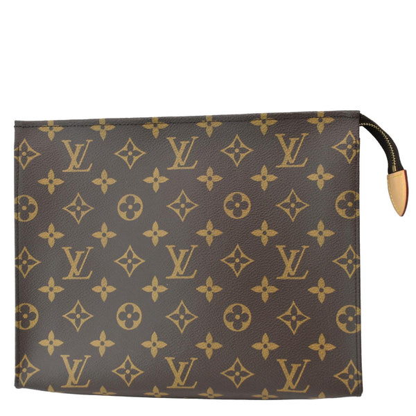 LOUIS VUITTON Toiletry 26 Monogram Canvas Cosmetic Pouch Brown