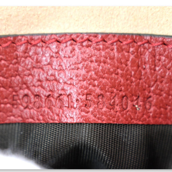 GUCCI Ophidia GG Floral Mini Supreme Backpack Bag Red 598661