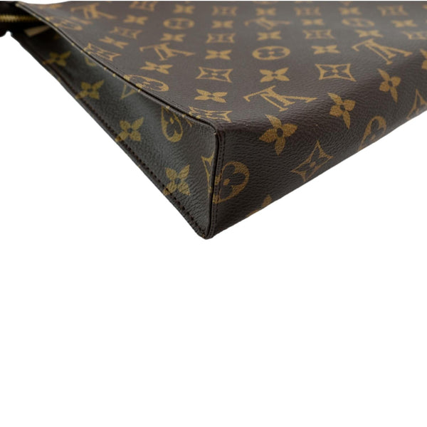 LOUIS VUITTON Toiletry 26 Monogram Canvas Cosmetic Pouch Brown