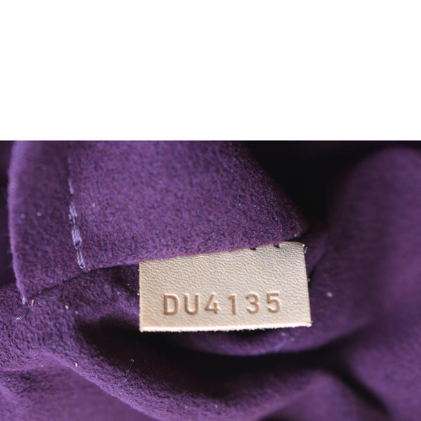 LOUIS VUITTON Melie Monogram Canvas Hobo Bag Brown