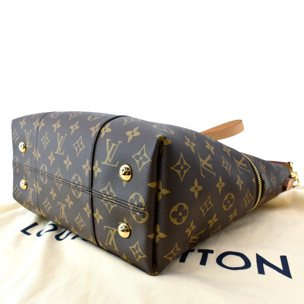 LOUIS VUITTON Melie Monogram Canvas Hobo Bag Brown