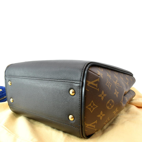 LOUIS VUITTON Kimono Monogram Leather Tote Bag Brown/Black