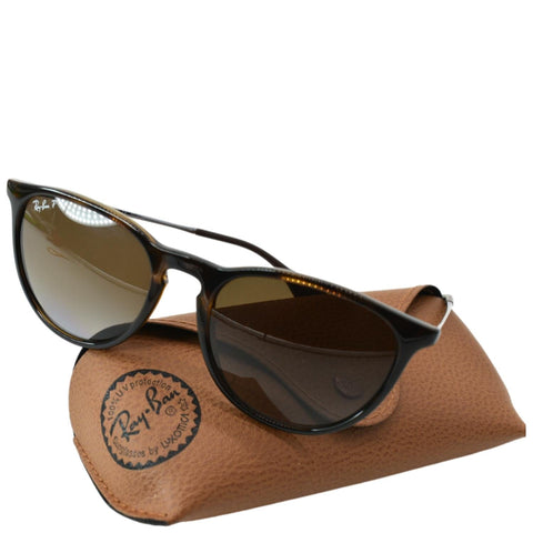 RAY-BAN RB4171 710/T5 Erika Tortoise Sunglasses Brown Gradient Polarized Lens