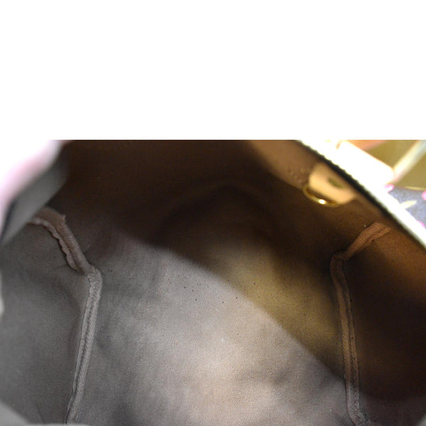 LOUIS VUITTON Cherry Speedy 25 Monogram Canvas Tote Brown