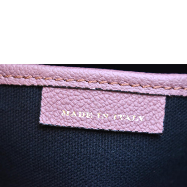 BURBERRY Helmsley House Check Grained Leather Crossbody Bag Pink