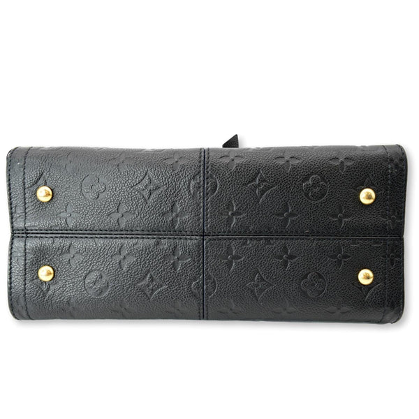 LOUIS VUITTON Sully PM Monogram Empreinte Leather Shoulder Bag Black