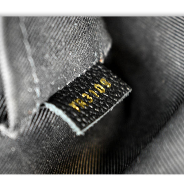 LOUIS VUITTON Sully PM Monogram Empreinte Leather Shoulder Bag Black