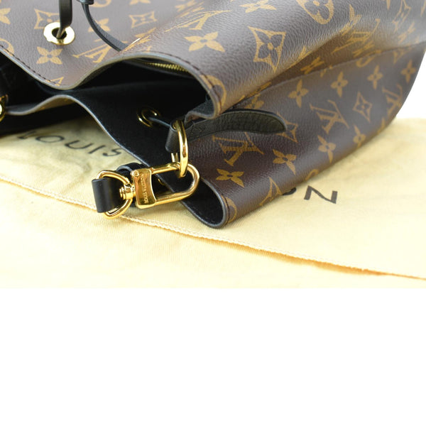 LOUIS VUITTON NeoNoe MM Monogram Canvas Shoulder Bag Brown