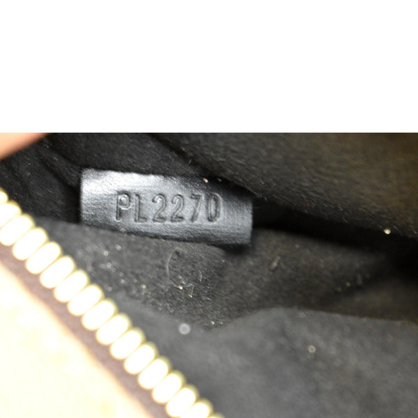 LOUIS VUITTON Metis Pochette Reverse Monogram Canvas Crossbody Bag Brown