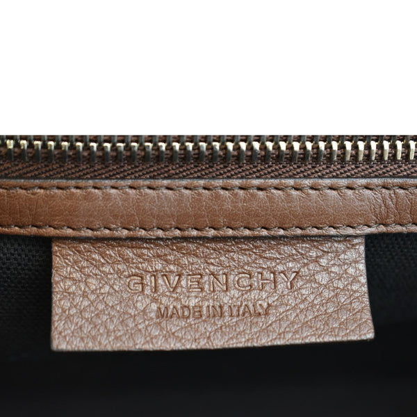 GIVENCHY Nightingale Leather Satchel Bag Dusty Rose