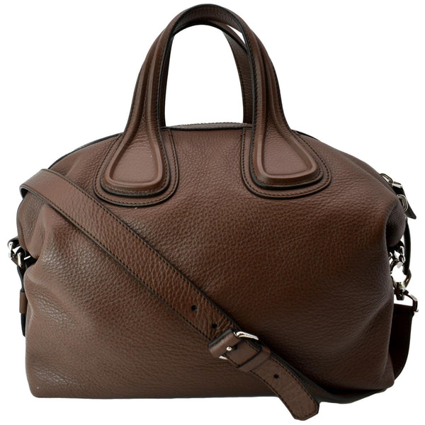 GIVENCHY Nightingale Leather Satchel Bag Dusty Rose