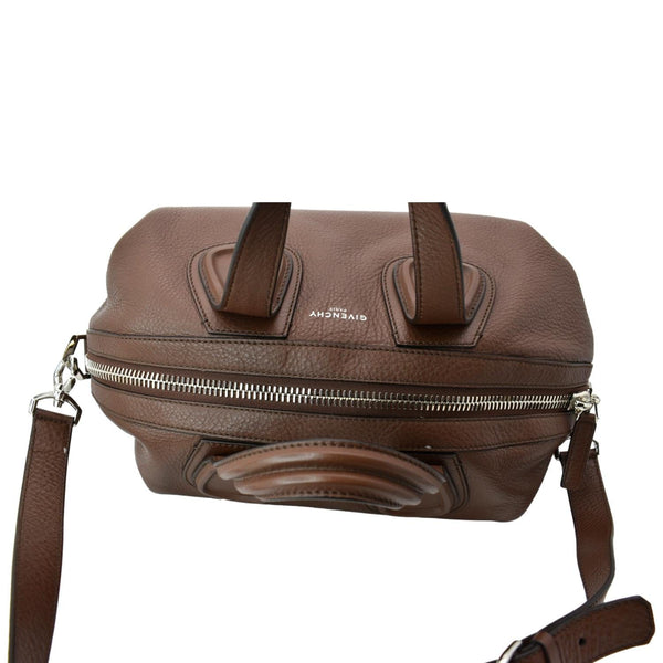 GIVENCHY Nightingale Leather Satchel Bag Dusty Rose