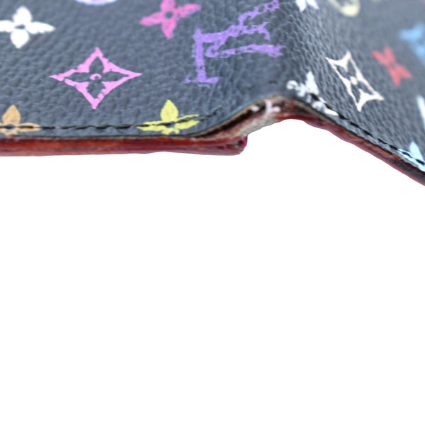 LOUIS VUITTON Multicles Multicolor Canvas 4 Key Holder Black