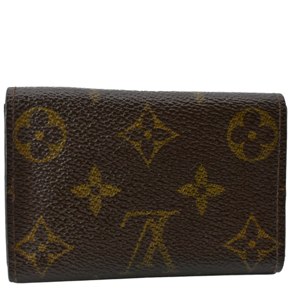 LOUIS VUITTON Monogram Canvas 6 Key Holder Brown