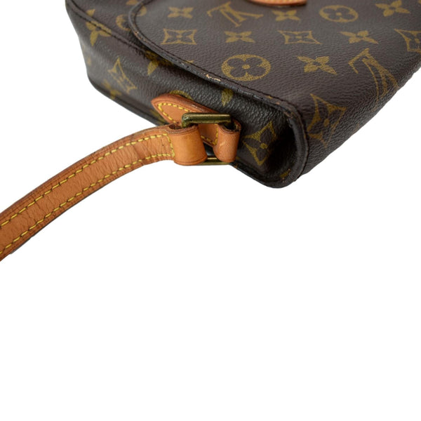 LOUIS VUITTON Saint Cloud MM Monogram Canvas Crossbody Bag Brown