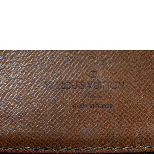 LOUIS VUITTON Saint Cloud MM Monogram Canvas Crossbody Bag Brown