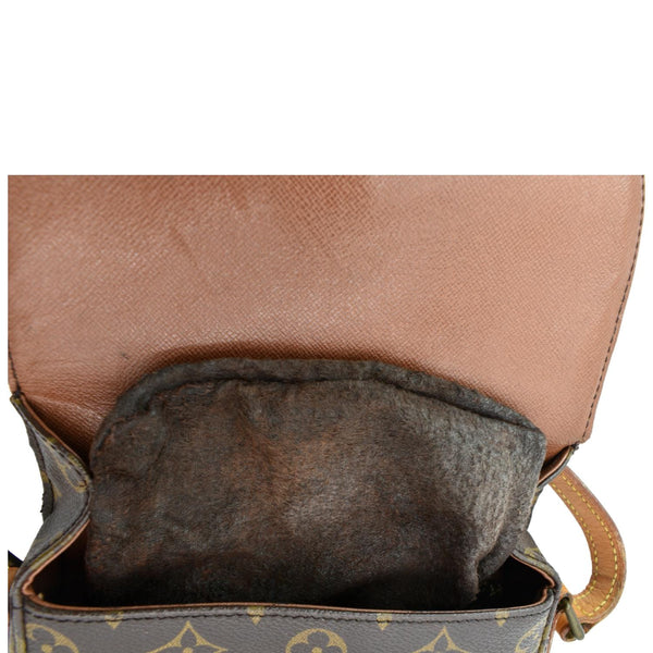 LOUIS VUITTON Saint Cloud MM Monogram Canvas Crossbody Bag Brown