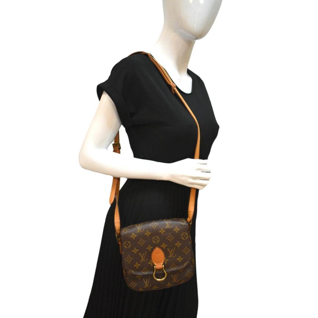 Custom Painted Louis Vuitton St. Cloud Handbag