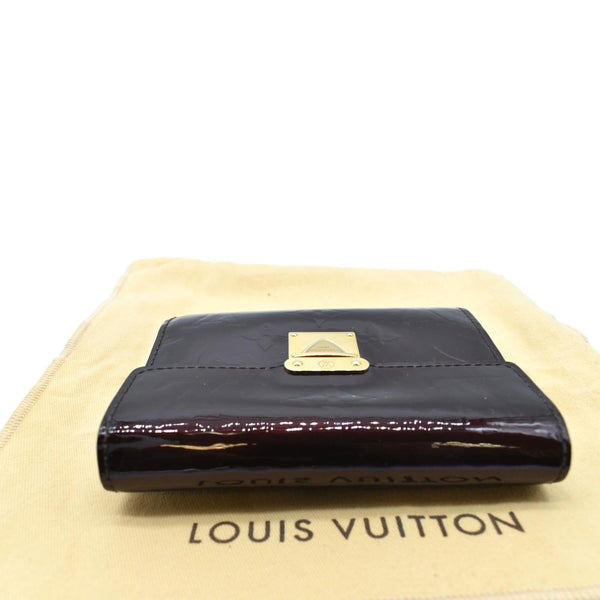 LOUIS VUITTON Koala Monogram Vernis Wallet Amarante