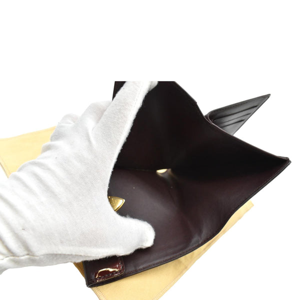 LOUIS VUITTON Koala Monogram Vernis Wallet Amarante