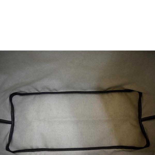 GOYARD Saint Louis PM Chevron Print Canvas Tote Bag Gray