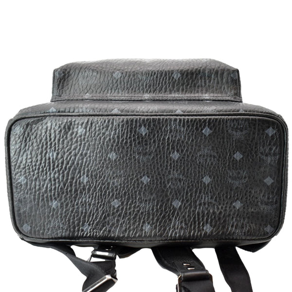 MCM Stark Classic Visetos Canvas Backpack Black