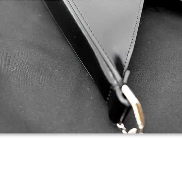 GIVENCHY Mini Cut Out Leather Shoulder Bag Black