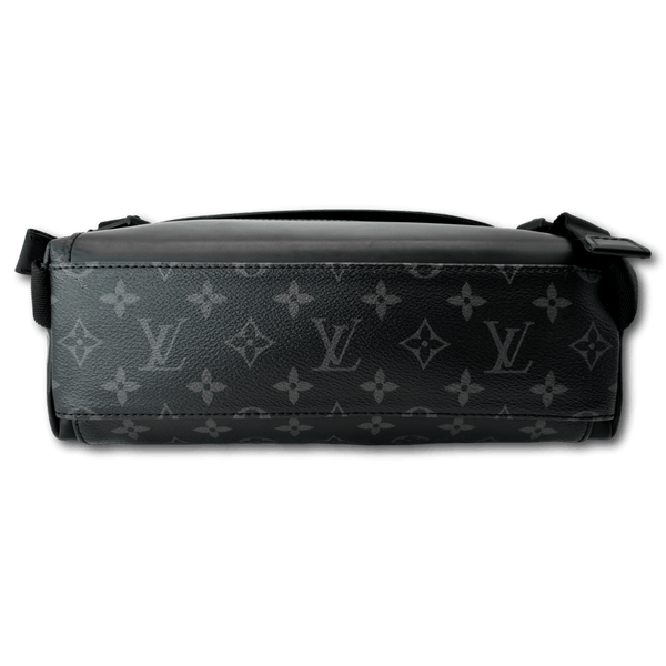 LOUIS VUITTON Voyager PM Monogram Eclipse Messenger Bag Black