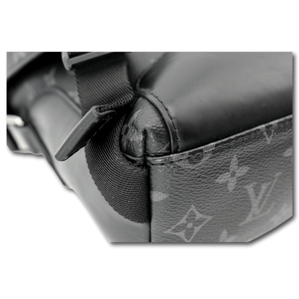 LOUIS VUITTON Voyager PM Monogram Eclipse Messenger Bag Black