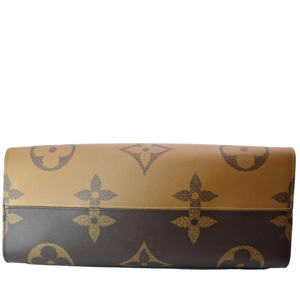 LOUIS VUITTON Onthego GM Giant Monogram Canvas Tote Shoulder Bag Brown - Hot Deals