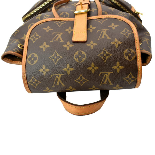 LOUIS VUITTON Sac A Dos Bosphore Monogram Canvas Backpack Bag Brown