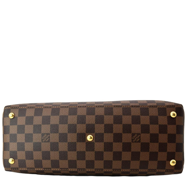 LOUIS VUITTON LV Riverside Damier Ebene Shoulder Bag Brown/Black