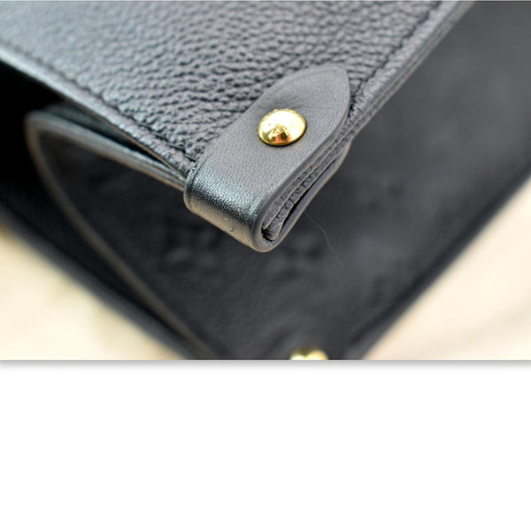 LOUIS VUITTON Onthego GM Monogram Empreinte Leather Tote Bag Black - Hot Deals