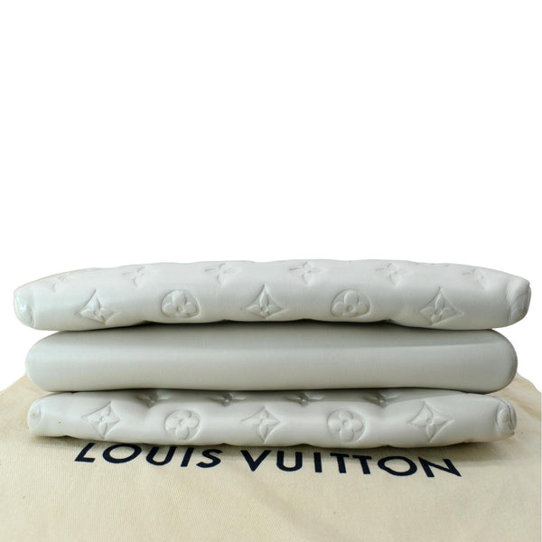 LOUIS VUITTON Coussin PM Monogram Embossed Shoulder Bag Cream - Hot Deals