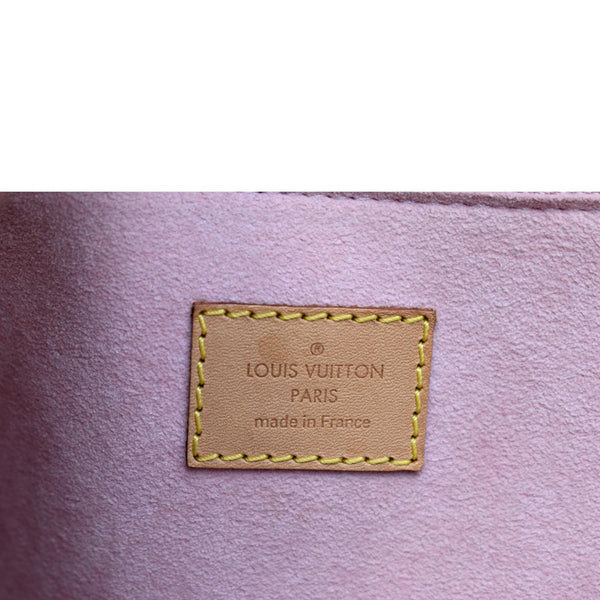 LOUIS VUITTON Propriano Damier Azur Tote Shoulder Bag White