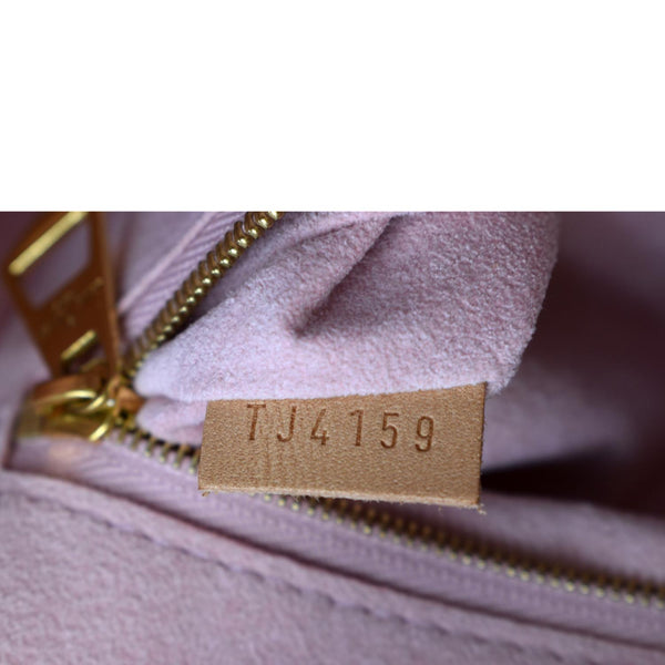 LOUIS VUITTON Propriano Damier Azur Tote Shoulder Bag White