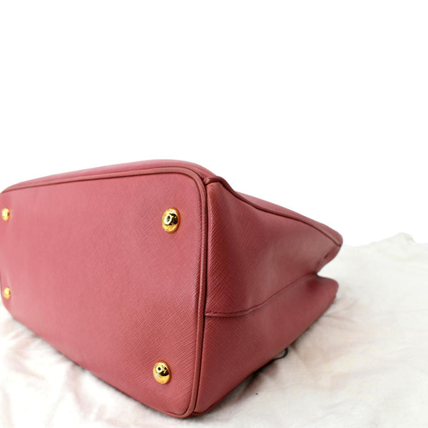 PRADA Galleria Large Saffiano Leather Tote Bag Pink